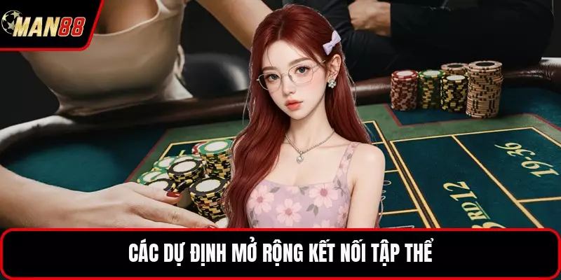 Các dự định mở rộng kết nối tập thể