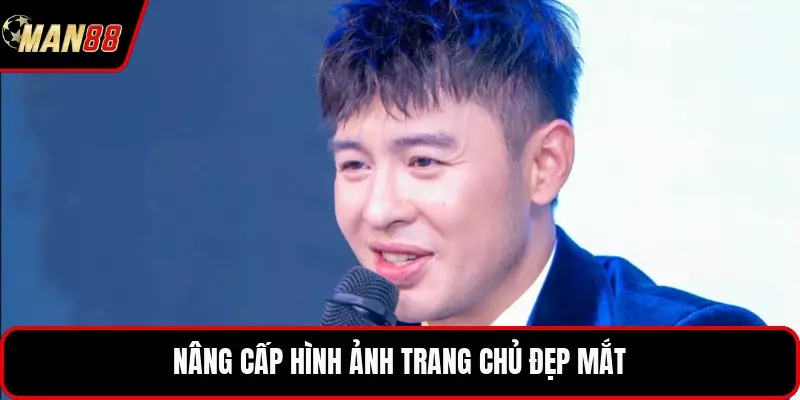 Nâng cấp hình ảnh trang chủ đẹp mắt